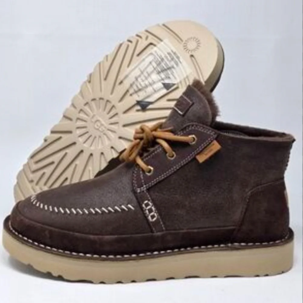UGG Neumel Crafted Regenerate Chukka Boots Burnt Cedar